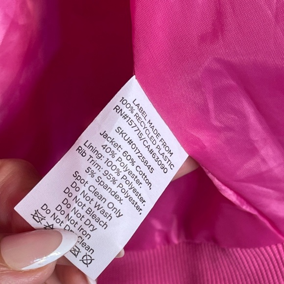 Barbie Pink and Blue Racing Jacket - Picture 11 of 11